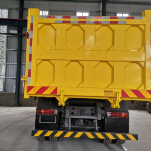 HOWO 8x4 Yellow + Tianzi grid